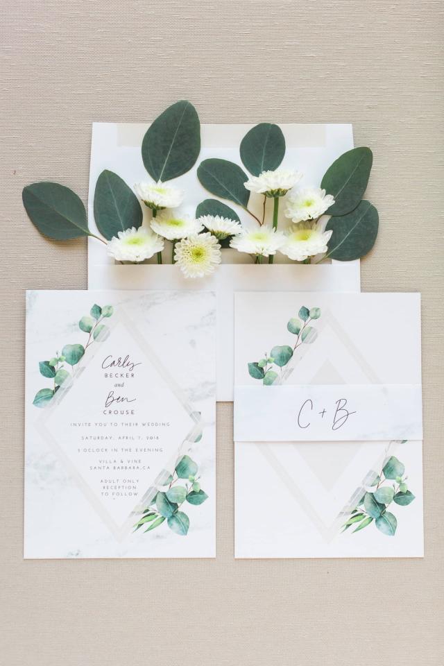 Wedding Invitations at Carly & Ben's Wedding