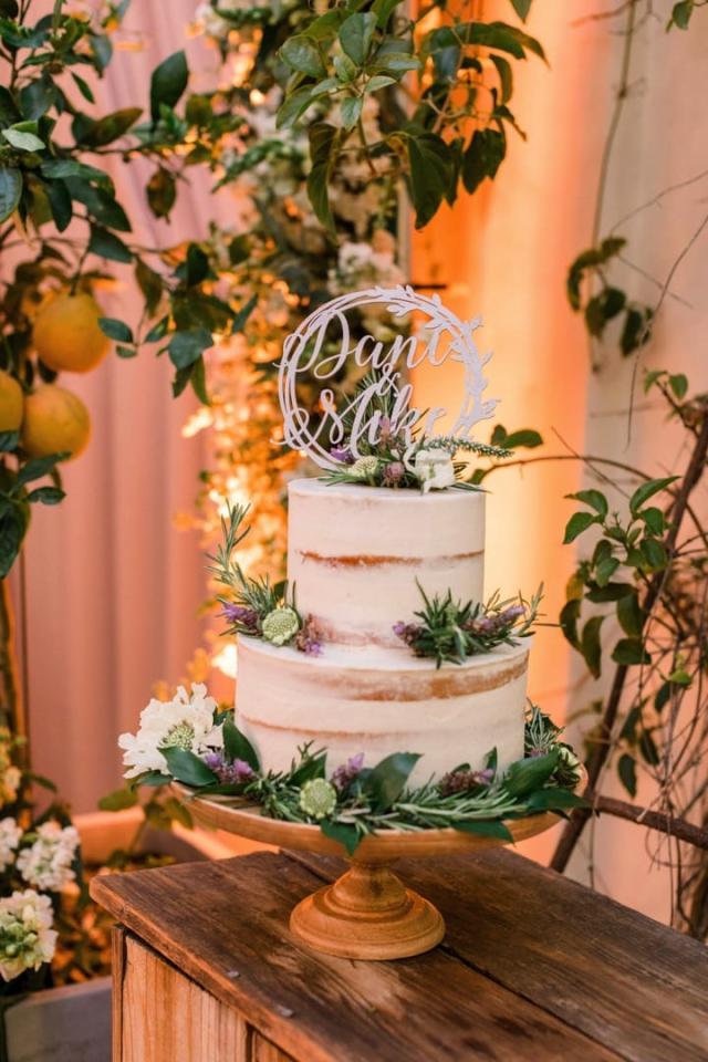 Wedding cake for Danielle & Michael's Wedding