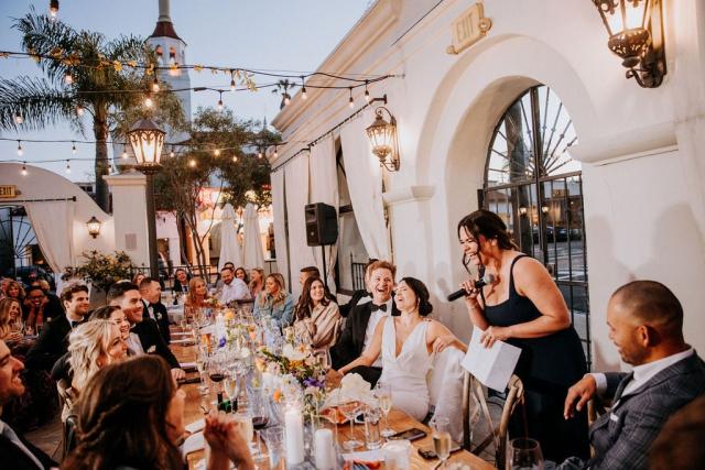 Wedding party speeches for Veronica & Jake’s Wedding